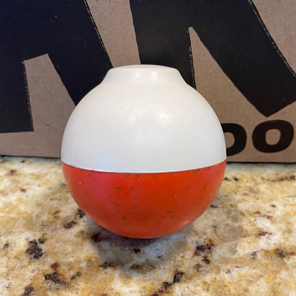 BarkBox Super Chewer Slobber Bobber Ball